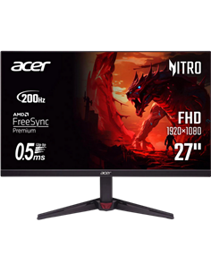 27" Игровой монитор Acer VG270X1BMIIPX, IPS 1920x1080 FHD, Чёрный
