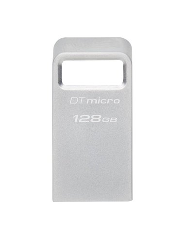 Memorie USB Kingston DataTraveler Micro, 128GB, Argintiu