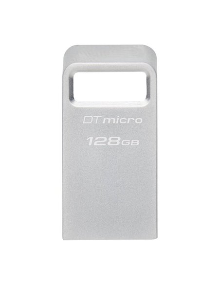 Memorie USB Kingston DataTraveler Micro, 128GB, Argintiu