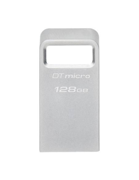 Memorie USB Kingston DataTraveler Micro, 128GB, Argintiu