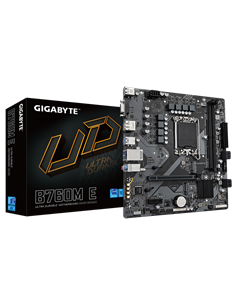 Placă de bază Gigabyte B760M E, LGA1700, Intel B760, Micro-ATX
