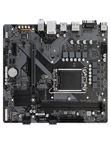 Материнская плата Gigabyte B760M E, LGA1700, Intel B760, Micro-ATX