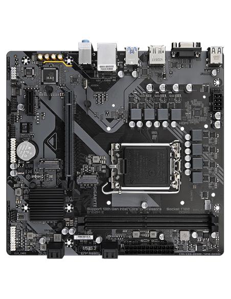 Placă de bază Gigabyte B760M E, LGA1700, Intel B760, Micro-ATX