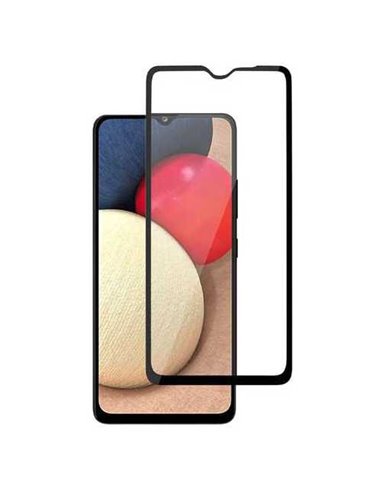 Защитное стекло Xcover Galaxy A02s/A02 - Full Glue Premium, Чёрный
