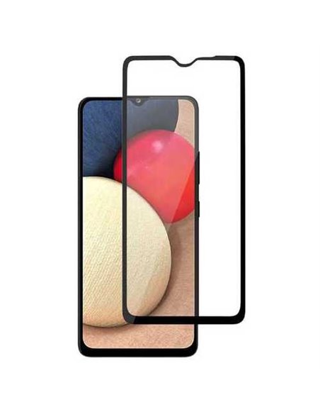 Защитное стекло Xcover Galaxy A02s/A02 - Full Glue Premium, Чёрный