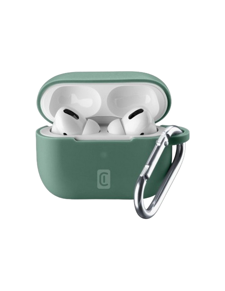 Husă pentru Airpods Cellularline Bounce - AirPods Pro, Verde
