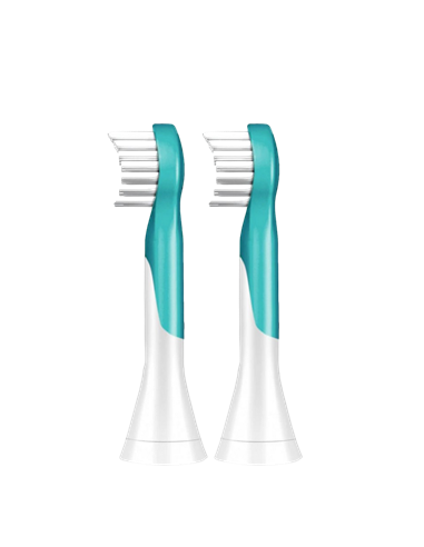 Duză pentru periuța de dinți electrică PHILIPS Sonicare For Kids, Turcoaz / Alb