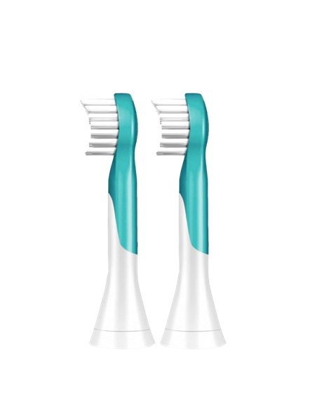 Duză pentru periuța de dinți electrică PHILIPS Sonicare For Kids, Turcoaz / Alb