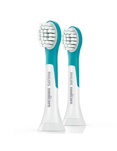 Насадка для электрической зубной щетки PHILIPS Sonicare For Kids, Бирюзовый | Белый