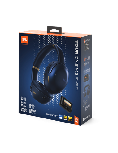 Наушники JBL Tour One M3 Smart TXT, Синий