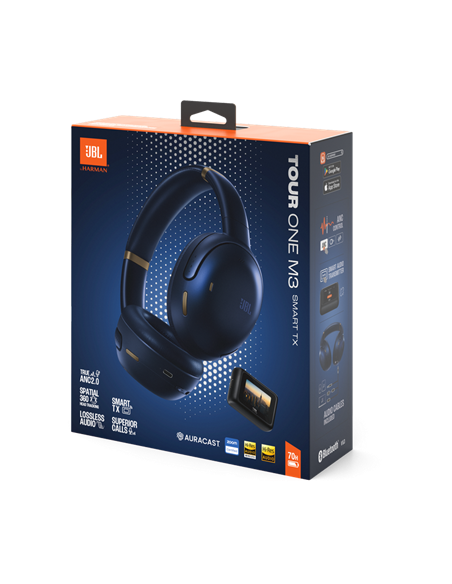 Наушники JBL Tour One M3 Smart TXT, Синий
