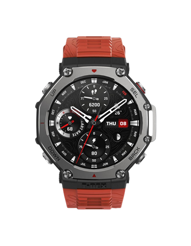 Ceas inteligent Xiaomi Amazfit T-Rex 3, 48mm, Lava