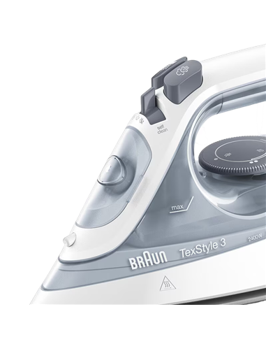 Fier de călcat BRAUN Tex Style 3, 2400W, Gri
