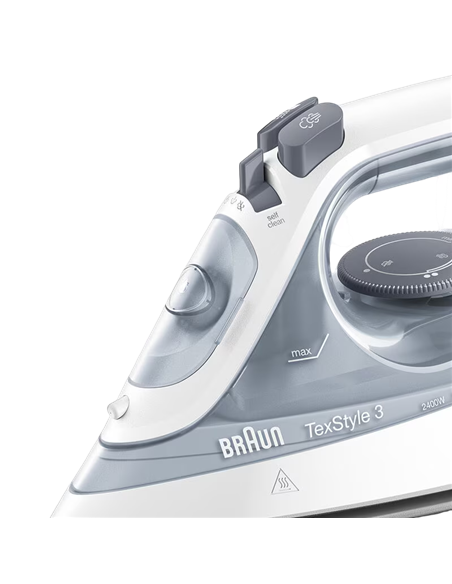 Fier de călcat BRAUN Tex Style 3, 2400W, Gri