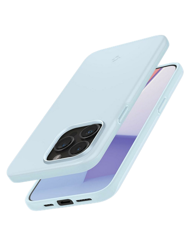Husă Spigen iPhone 15 Pro Thin Fit, Albastru stins