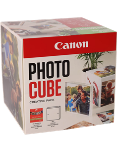 Hârtie fotografică Canon PP-201, 5X5", Photo Cube, 13x13 cm