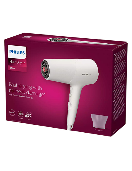 Фен Philips BHD501/00, 2100Вт, Белый