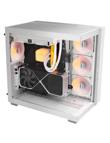 Carcasă PC be quiet! Ligh Base 600 DX, Midi-Tower, Fără PSU, Alb