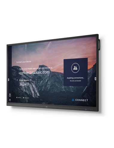 Display NEC MultiSync CB751Q, 75", Negru
