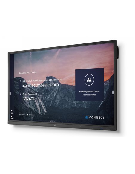 Display NEC MultiSync CB751Q, 75", Negru