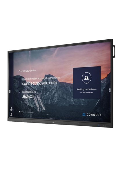 Display NEC MultiSync CB751Q, 75", Negru