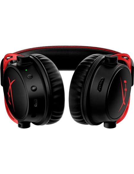 Căști gaming HyperX Cloud Alpha Wireless, Fără fir, Negru/Rosu