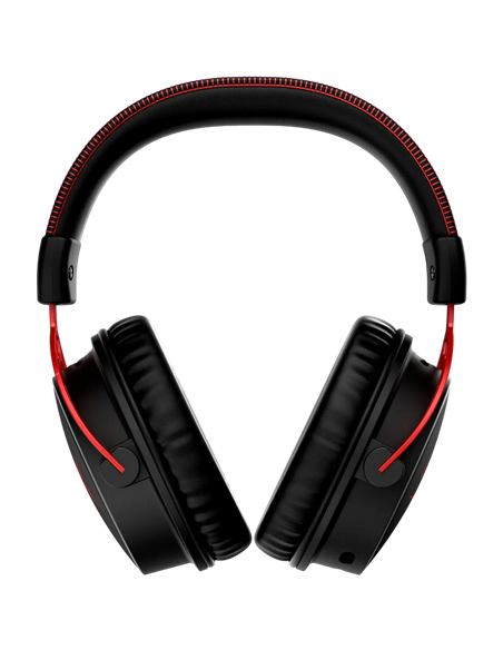 Căști gaming HyperX Cloud Alpha Wireless, Fără fir, Negru/Rosu