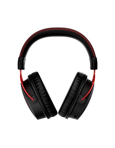 Căști gaming HyperX Cloud Alpha Wireless, Fără fir, Negru/Rosu