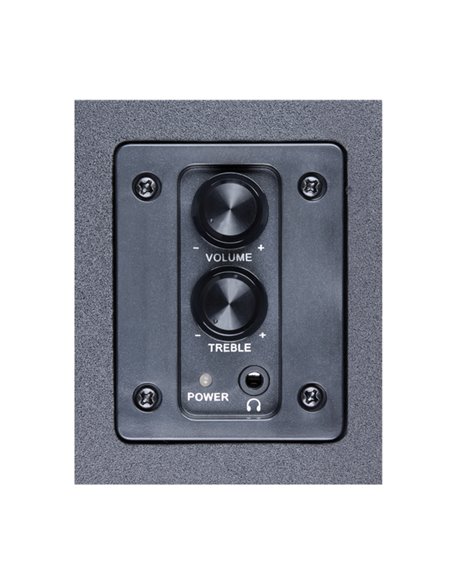 Компьютерные колонки 2.0 SVEN SPS-619, Черный/Золотой