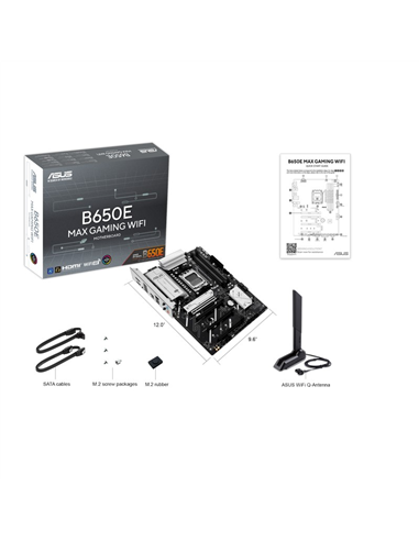 Placă de bază ASUS B650E MAX GAMING WIFI, AM5, AMD B650, ATX