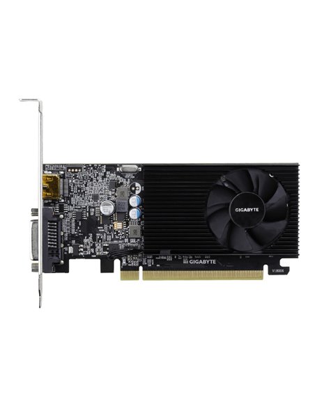 Видеокарта Gigabyte GV-N1030D4-2GL,  2ГБ DDR4 64бит