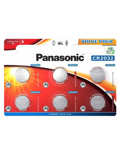 Baterii rotunde Panasonic CR-2032EL, CR2032, 6buc.