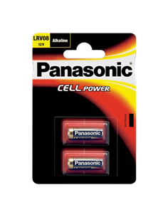 Батарейки Panasonic LRV08L, LRV08, 40мА·ч, 2шт.