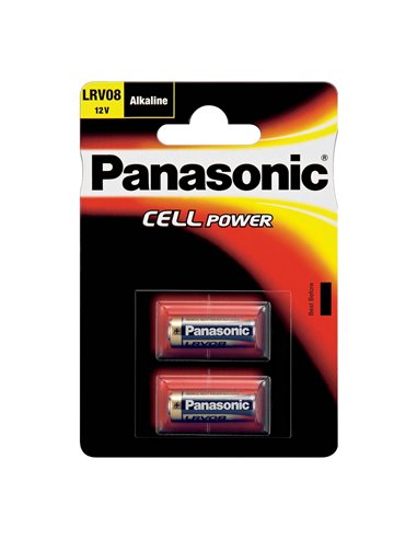 Батарейки Panasonic LRV08L, LRV08, 40мА·ч, 2шт.