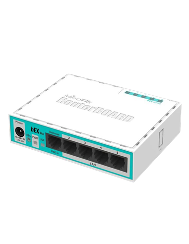 Маршрутизатор MikroTik hEX lite, Белый