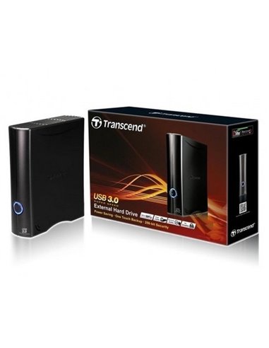 HDD extern pentru Desktop Transcend StoreJet 35T3,  8 TB, Negru (TS8TSJ35T3)