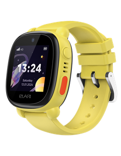 Детские часы Elari KidPhone 4G Lite, Жёлтый