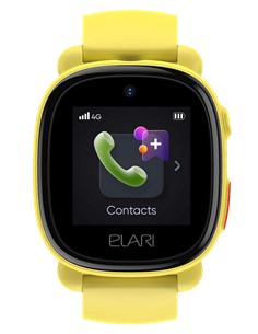 Ceas pentru copii Elari KidPhone 4G Lite, Galben 2