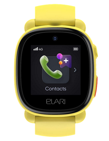 Ceas pentru copii Elari KidPhone 4G Lite, Galben