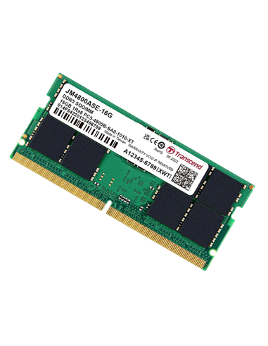Memorie RAM Transcend JetRam, DDR5 SDRAM, 4800 MHz, 16GB, JM4800ASE-16G