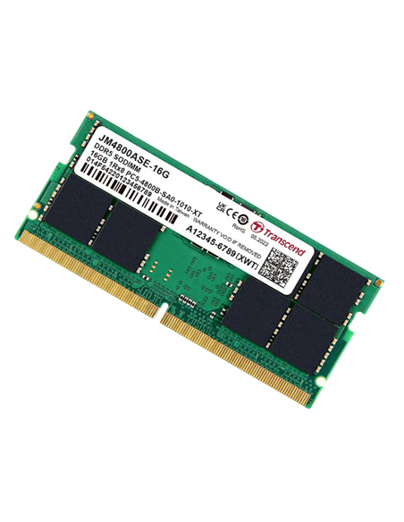 Memorie RAM Transcend JetRam, DDR5 SDRAM, 4800 MHz, 16GB, JM4800ASE-16G