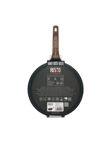 Tigaie RESTO 93911, 28cm, Negru