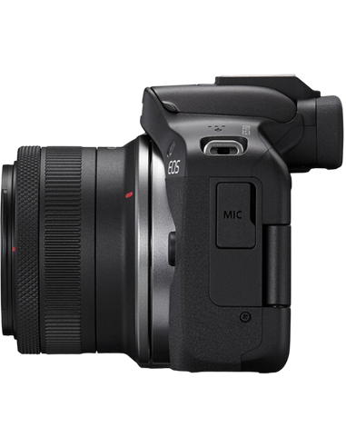 Aparat Foto Mirrorless Canon n EOS R50 Black & RF-S 18-45mm f/4.5-6.3 IS STM & RF-S 55-210mm f/5-7.1 IS STM KIT