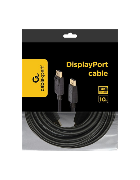 Cablu Video Cablexpert CC-DP2-10M, DisplayPort (M) - DisplayPort (M), 10m, Negru