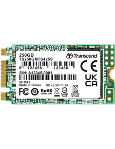 Накопитель SSD Transcend 425S, 250Гб, TS250GMTS425S