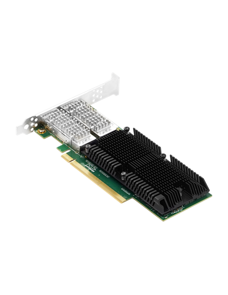 Adaptor de rețea LR-Link LRES1014PF-2QSFP28, Verde