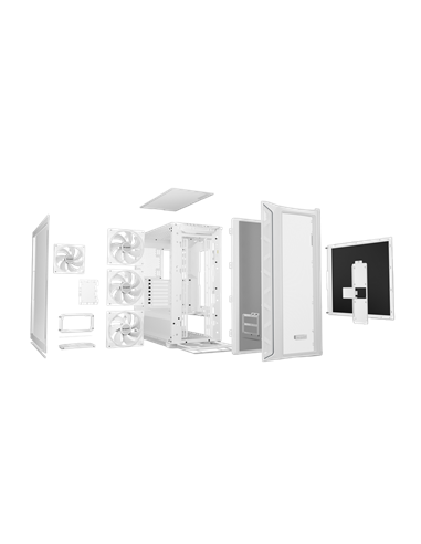 Carcasă PC be quiet! Shadow Base 800 FX, Full-Tower, Fără PSU, Alb