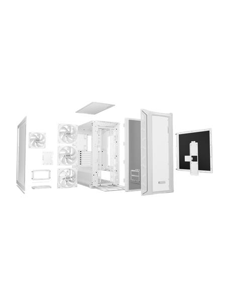 Carcasă PC be quiet! Shadow Base 800 FX, Full-Tower, Fără PSU, Alb