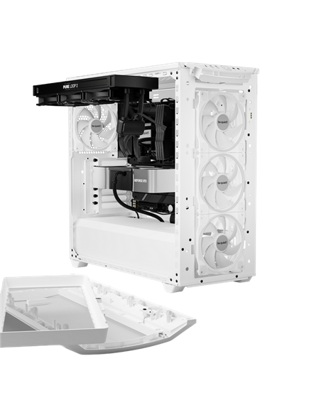 Carcasă PC be quiet! Shadow Base 800 FX, Full-Tower, Fără PSU, Alb
