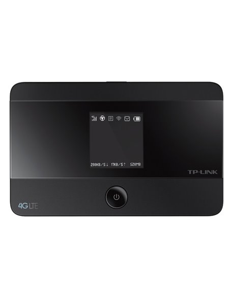 Мобильный Wi‑Fi роутер TP-LINK M7350, 2G, 3G, 4G, Чёрный